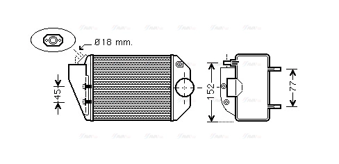 Charge Air Cooler (VNA4221)