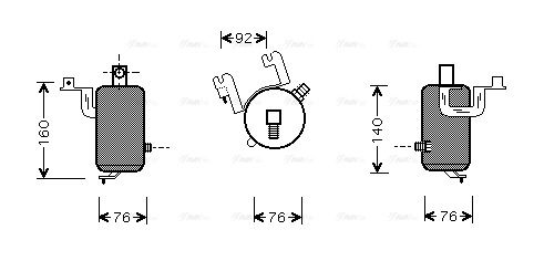 Dryer, air conditioning (CND203)