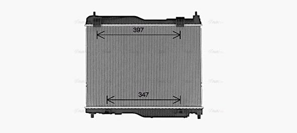 Radiator, engine cooling