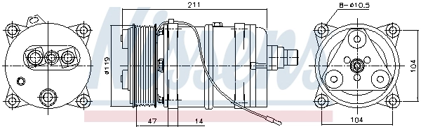 Compressor, air conditioning