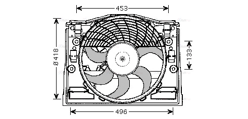 Fan, engine cooling (BW7513)