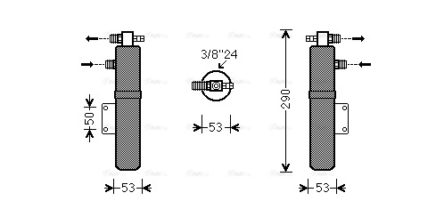 Dryer, air conditioning (MED269)