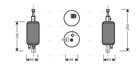 Dryer, air conditioning (FTD029)
