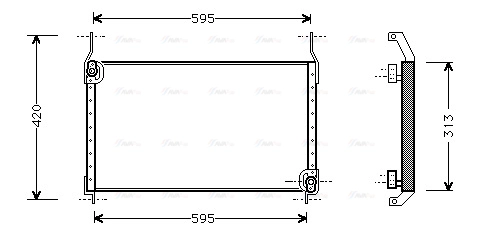 Condenser, air conditioning (FT5204)