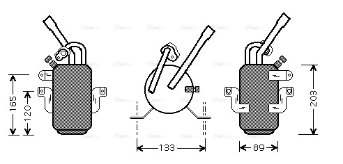 Dryer, air conditioning (FDD311)