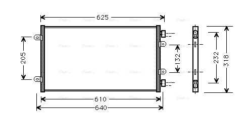 Condenser, air conditioning (FT5219)