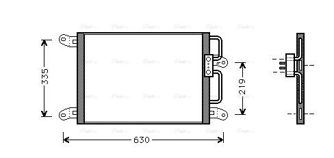 Condenser, air conditioning (FT5203)