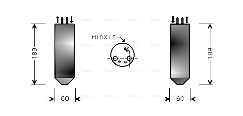 Dryer, air conditioning (KAD042)
