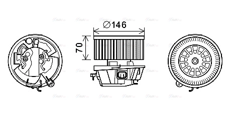 Interior Blower (CN8296)
