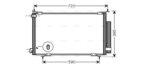 Condenser, air conditioning (HD5201D)