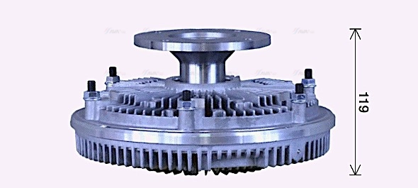 Clutch, radiator fan