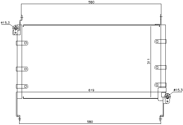 Condenser, air conditioning