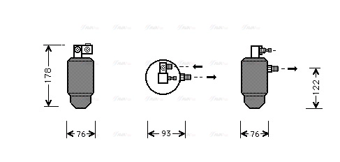 Dryer, air conditioning (CND164)