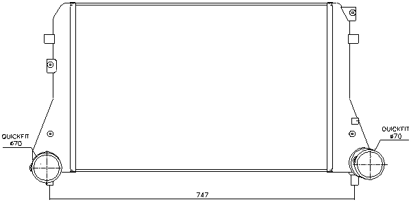 Charge Air Cooler (VNA4227)