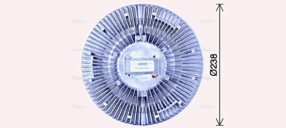 Clutch, radiator fan (IVC103)