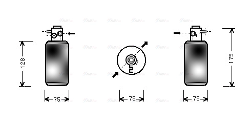 Dryer, air conditioning (MSD050)