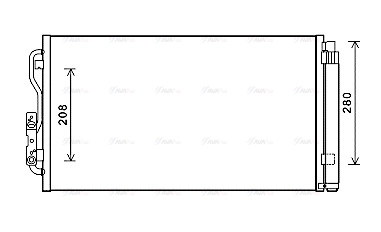 Condenser, air conditioning (BWA5434D)
