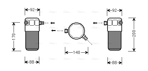 Dryer, air conditioning (AID303)