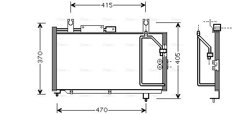 Condenser, air conditioning (SZ5067)