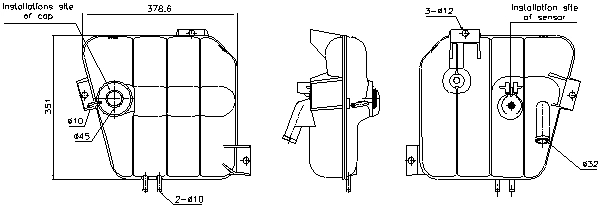 Expansion Tank, coolant