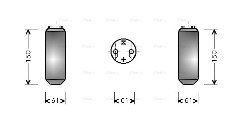 Dryer, air conditioning (DND255)