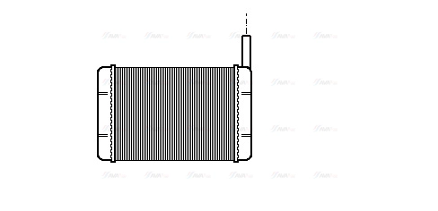 Heat Exchanger, interior heating (FD6129)