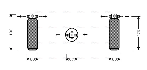 Dryer, air conditioning (KAD028)