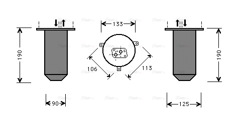 Dryer, air conditioning (BWD218)