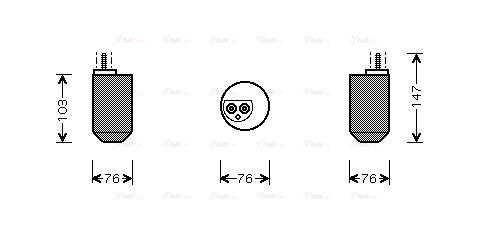 Dryer, air conditioning (JRD028)