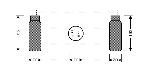 Dryer, air conditioning (HDD115)