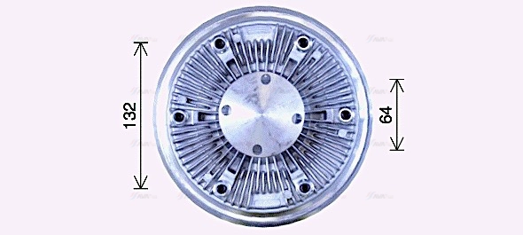 Clutch, radiator fan