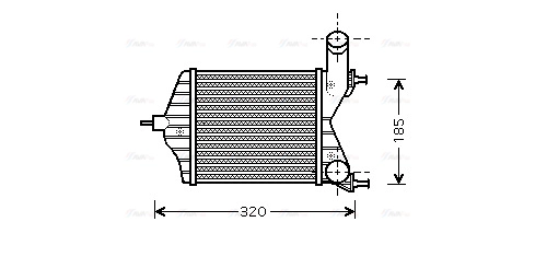 Charge Air Cooler (FTA4280)