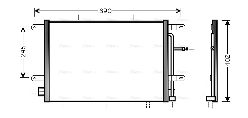 Condenser, air conditioning (AI5239)