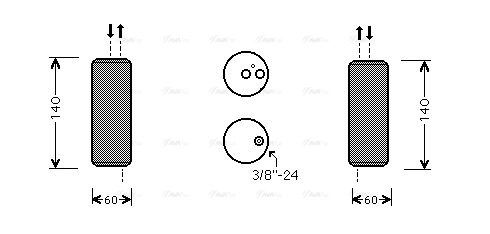 Dryer, air conditioning (DND082)