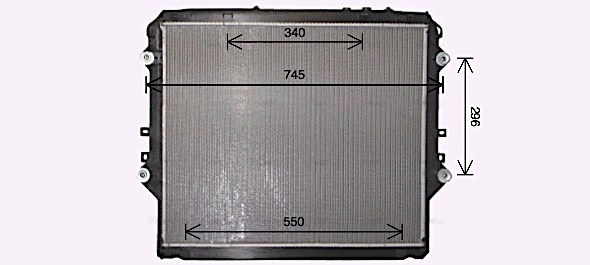 Radiator, engine cooling