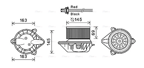 Interior Blower (RT8582)