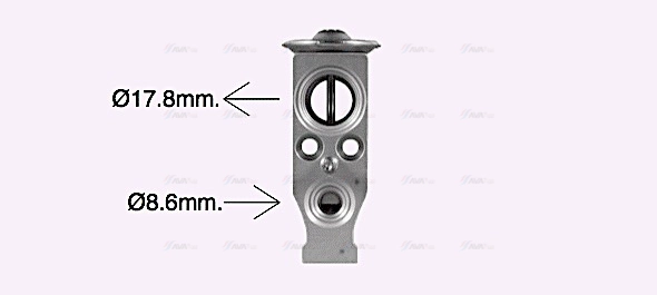 Expansion Valve, air conditioning (CN1323)