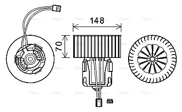 Interior Blower (BW8539)