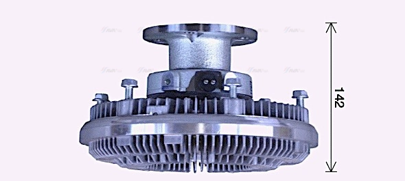 Clutch, radiator fan