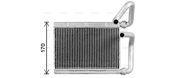 Heat Exchanger, interior heating (TO6780)