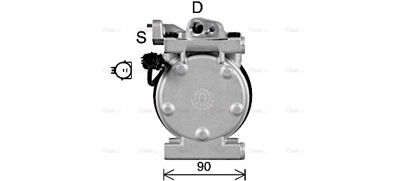 Compressor, air conditioning