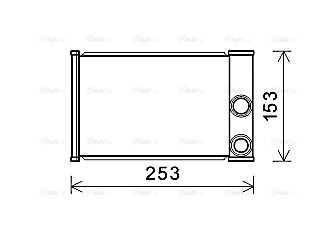 Heat Exchanger, interior heating (OLA6680)