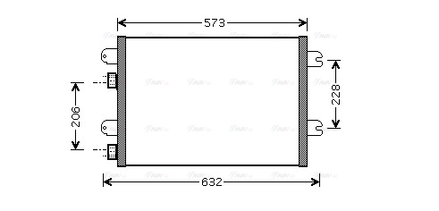 Condenser, air conditioning (RTA5317)