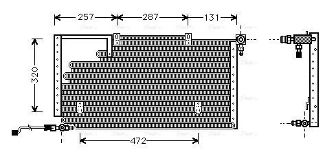 Condenser, air conditioning (AI5138)