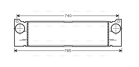 Charge Air Cooler (MSA4370)