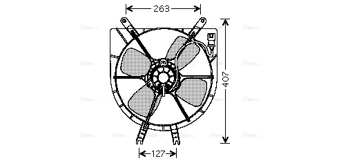 Fan, engine cooling (HD7505)