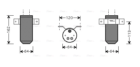 Dryer, air conditioning (AUD039)