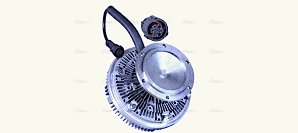 Clutch, radiator fan