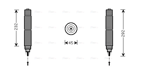 Dryer, air conditioning (BWD078)