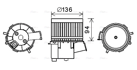 Interior Blower (FT8448)
